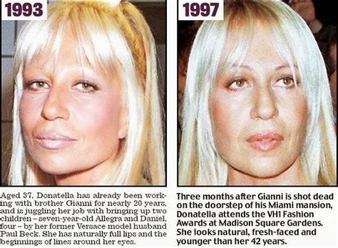 donatella versace gender|donatella versace today images.